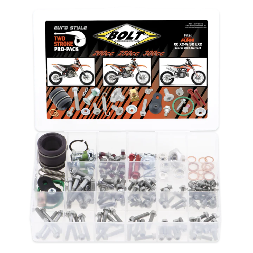 MC Auto: Bolt Euro Style 2T 200/300cc SX Pro Pack