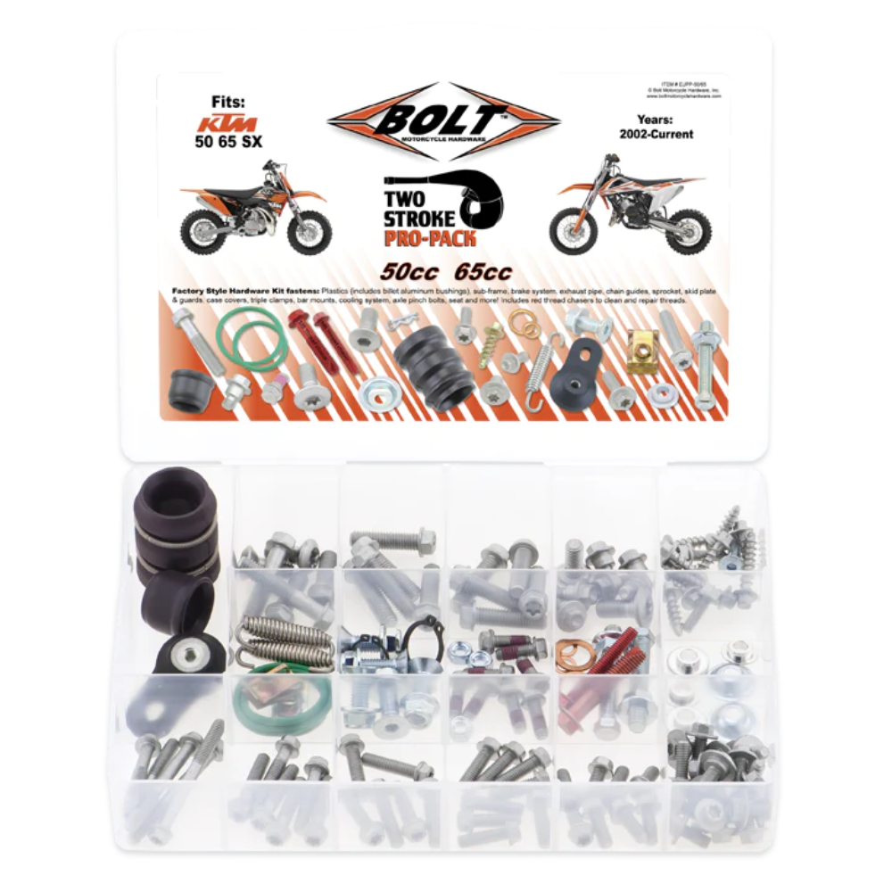 MC Auto: Bolt Euro Style 2T 50/65 SX Pro Pack