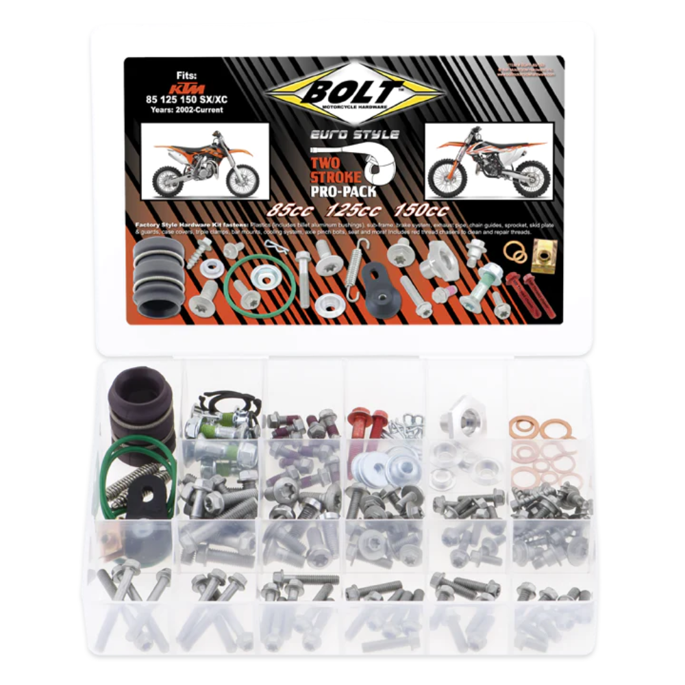 MC Auto: Bolt Euro Style 2T 85/125/150cc SX Pro Pack