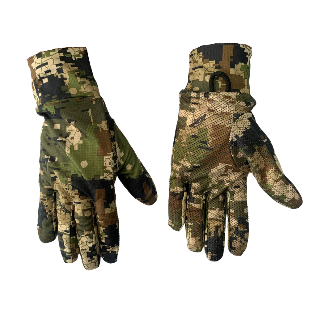 MC Auto: Sniper Africa Pixelate Shooters Gloves