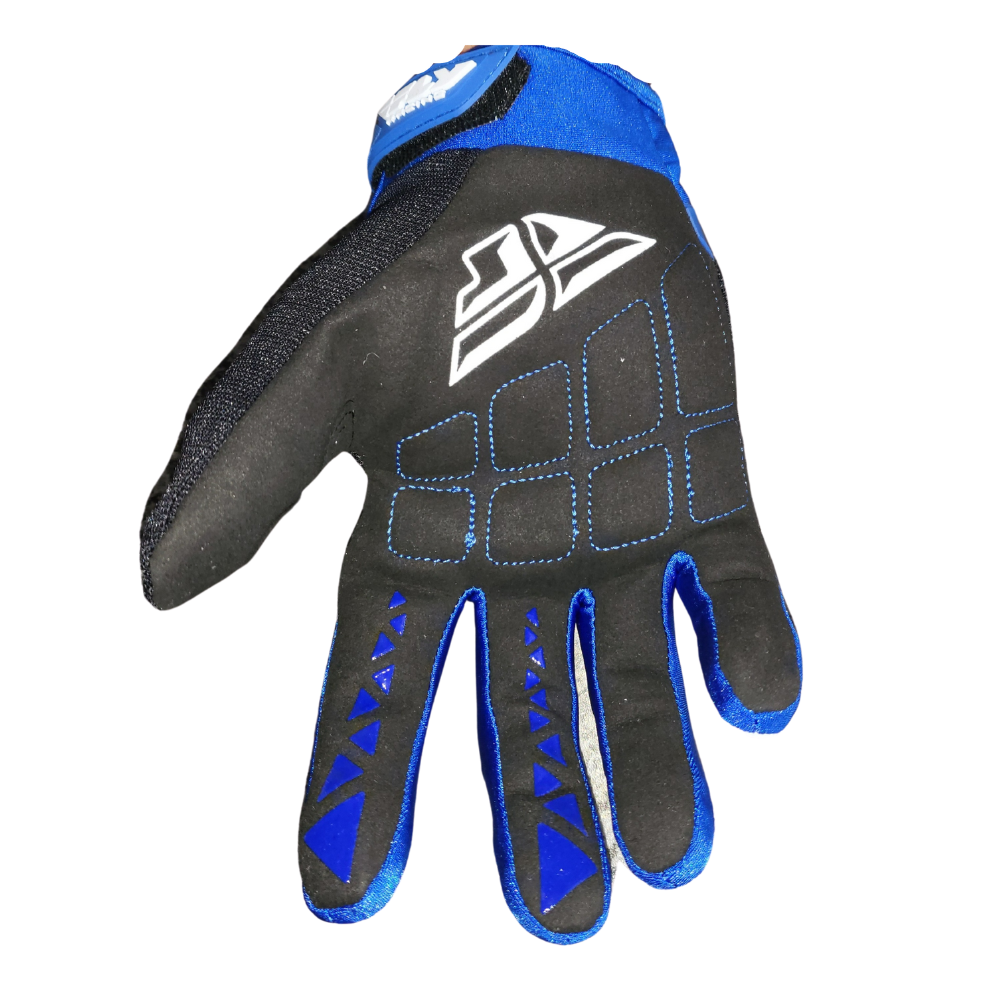 MC Auto: Fly Kids F-16 Blue/ White Gloves