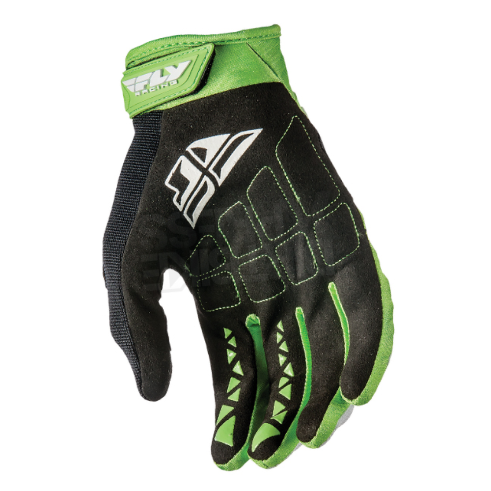MC Auto: Fly Kids F-16 Green/ White Gloves