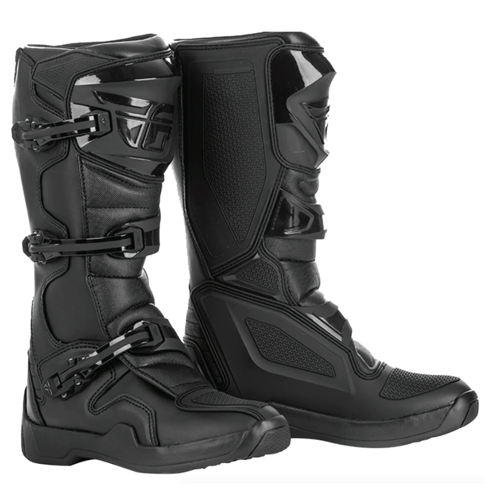 MC Auto: Fly Maverick LT Black Boots