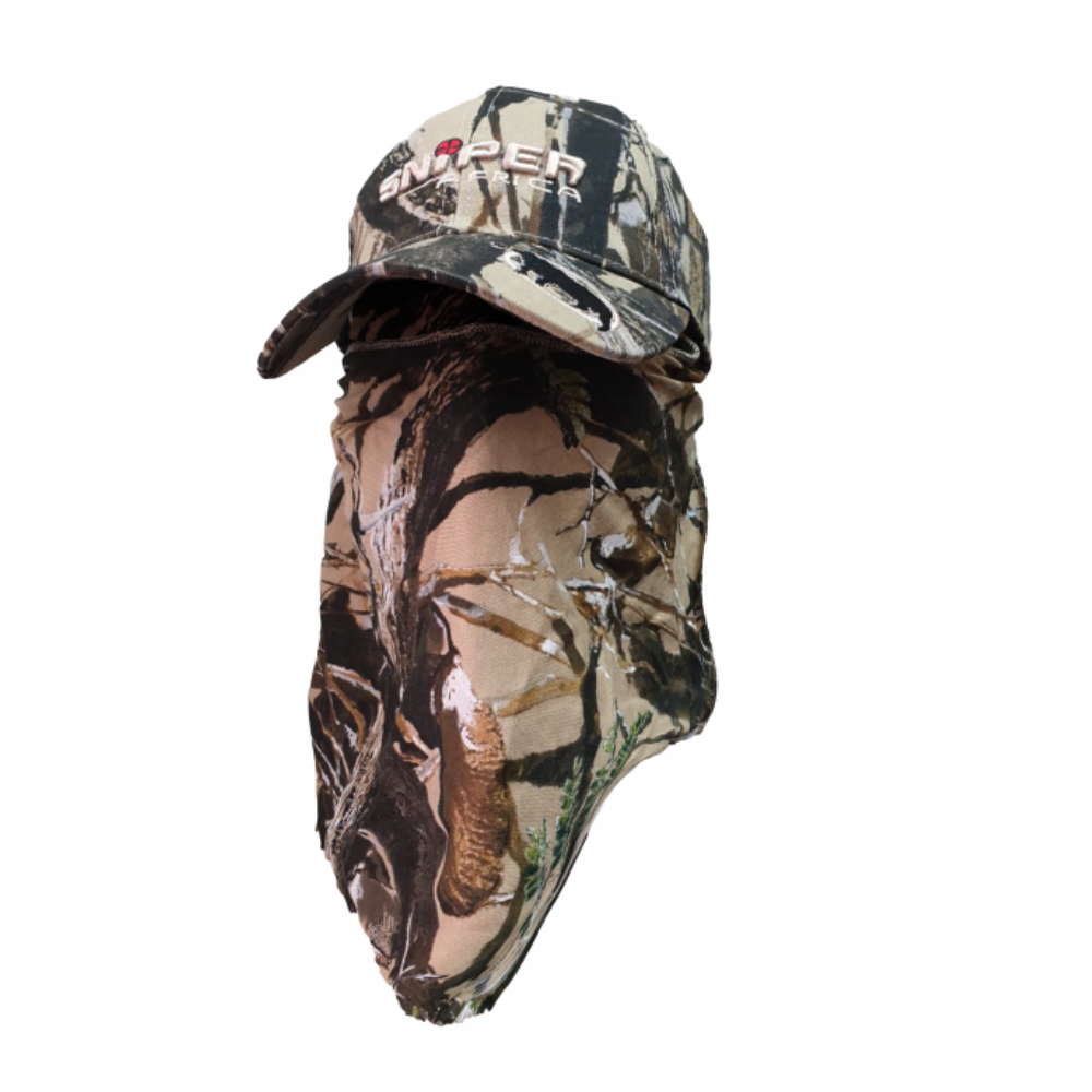 MC Auto: Sniper Africa 3D Cotton Combo Peak One Size Cap