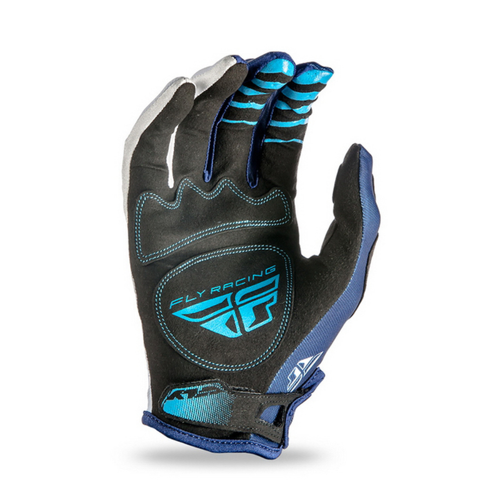 MC Auto: Fly Kinetic Blue/ White/ Navy Gloves