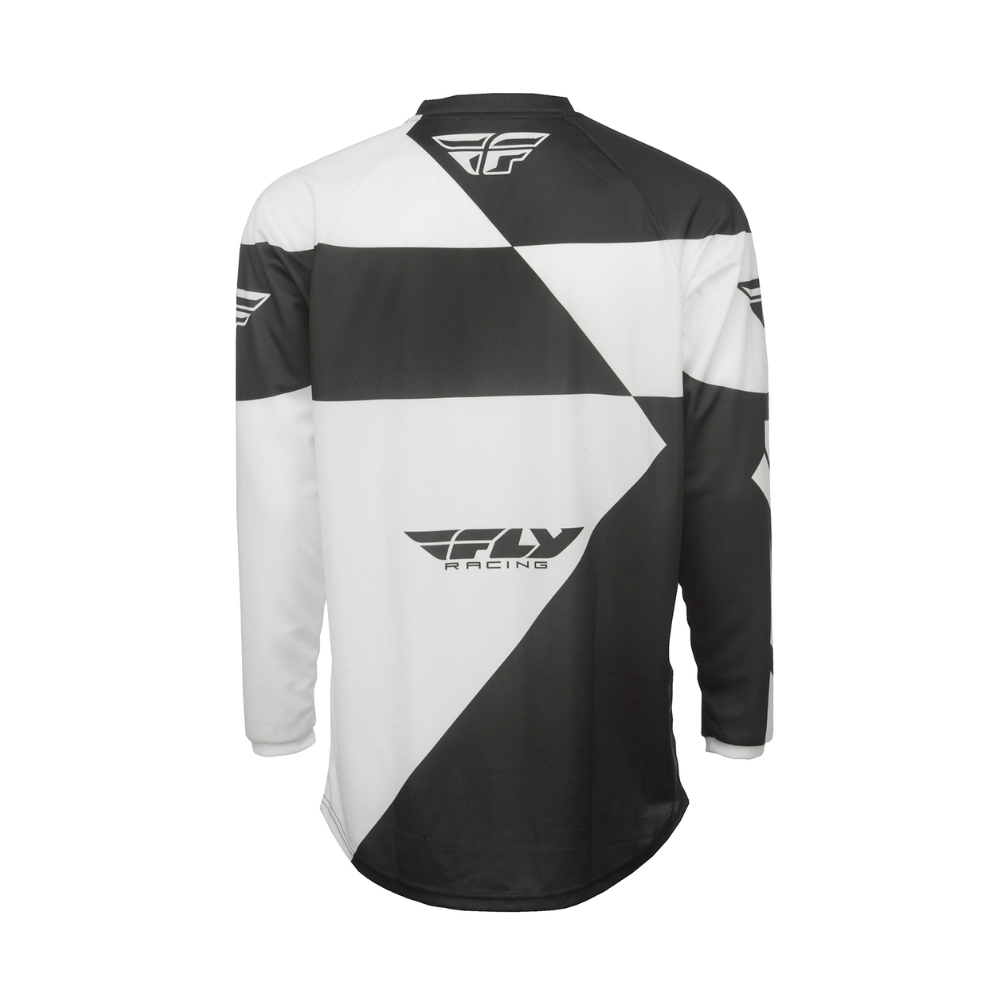 MC Auto: Fly F-16 Black/ White Jersey