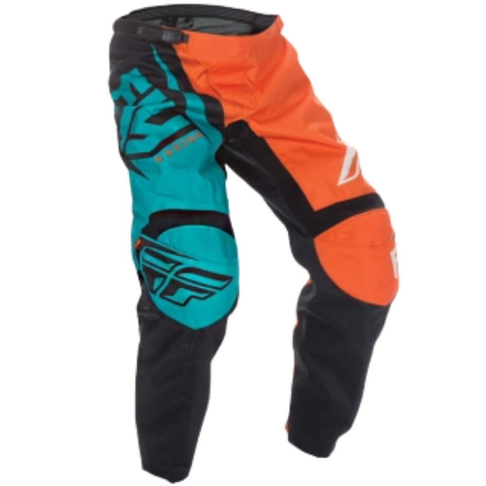 MC Auto: Fly F-16 Orange/ Teal Pants