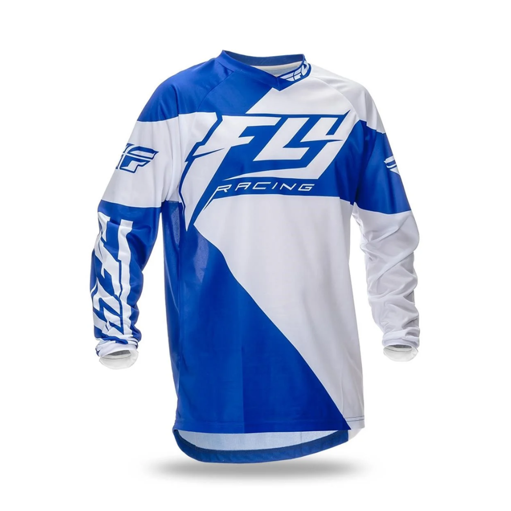 MC Auto: Fly F-16 Blue/ White Jersey