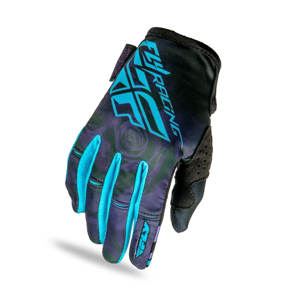 MC Auto: Fly Women's Kinetic Purple/ Blue Gloves
