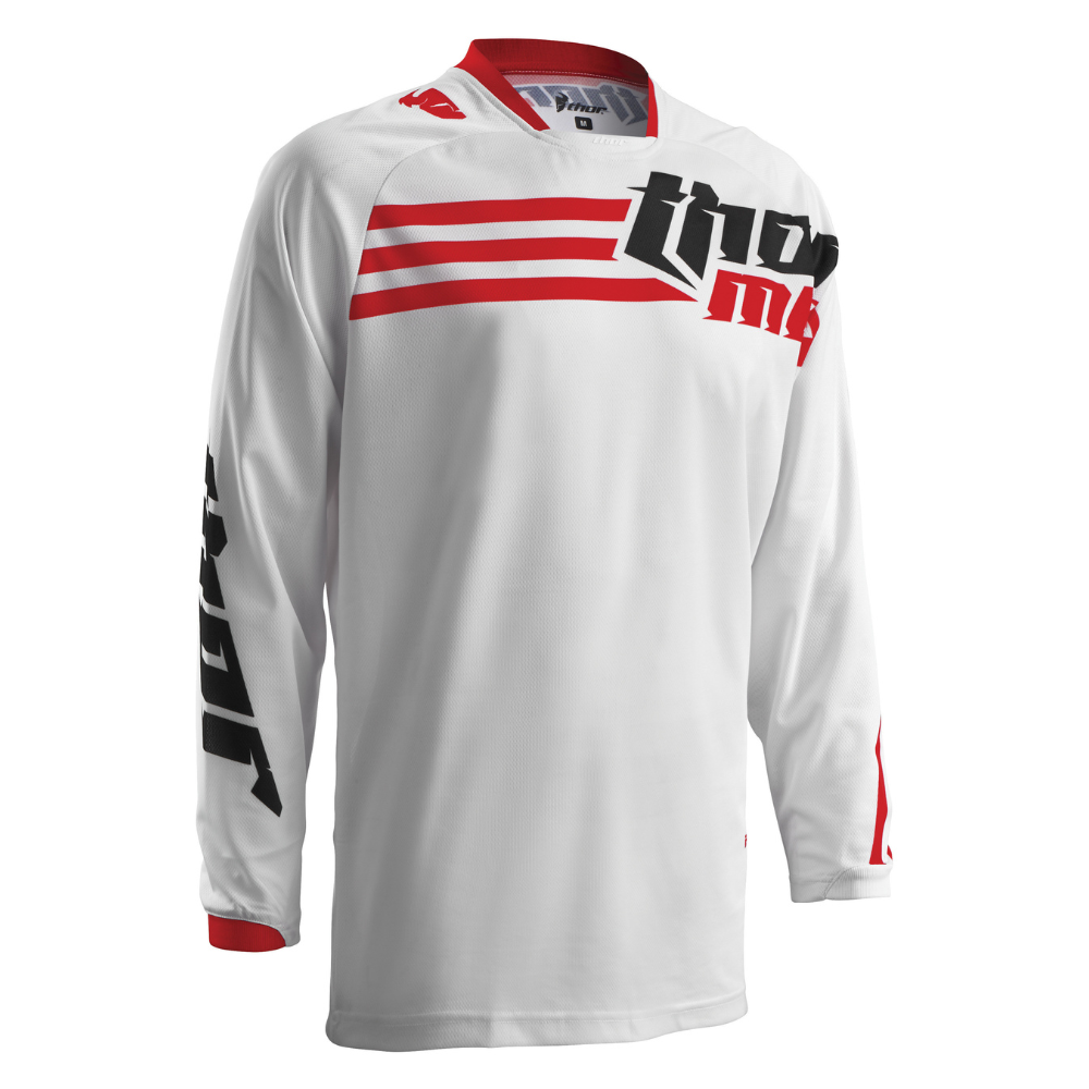 MC Auto: Thor Phase Strand White Jersey