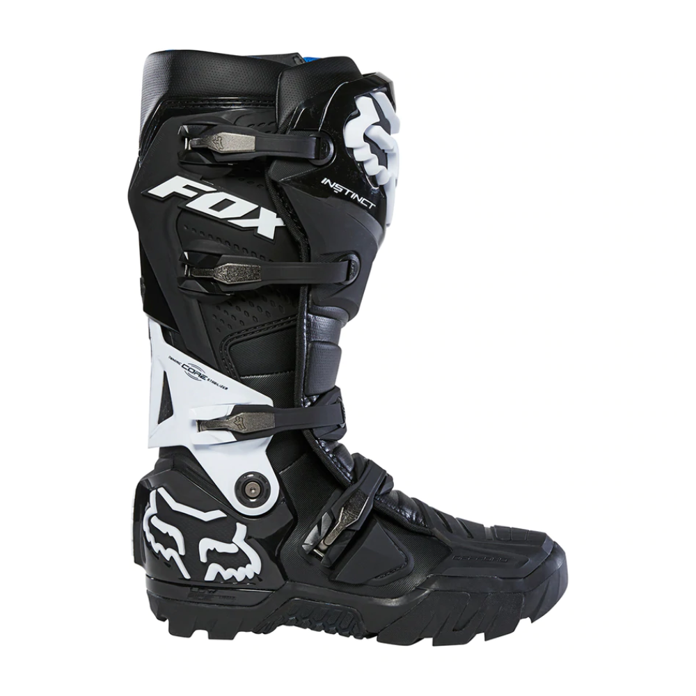 MC Auto: Fox Instinct X Black/White Boots