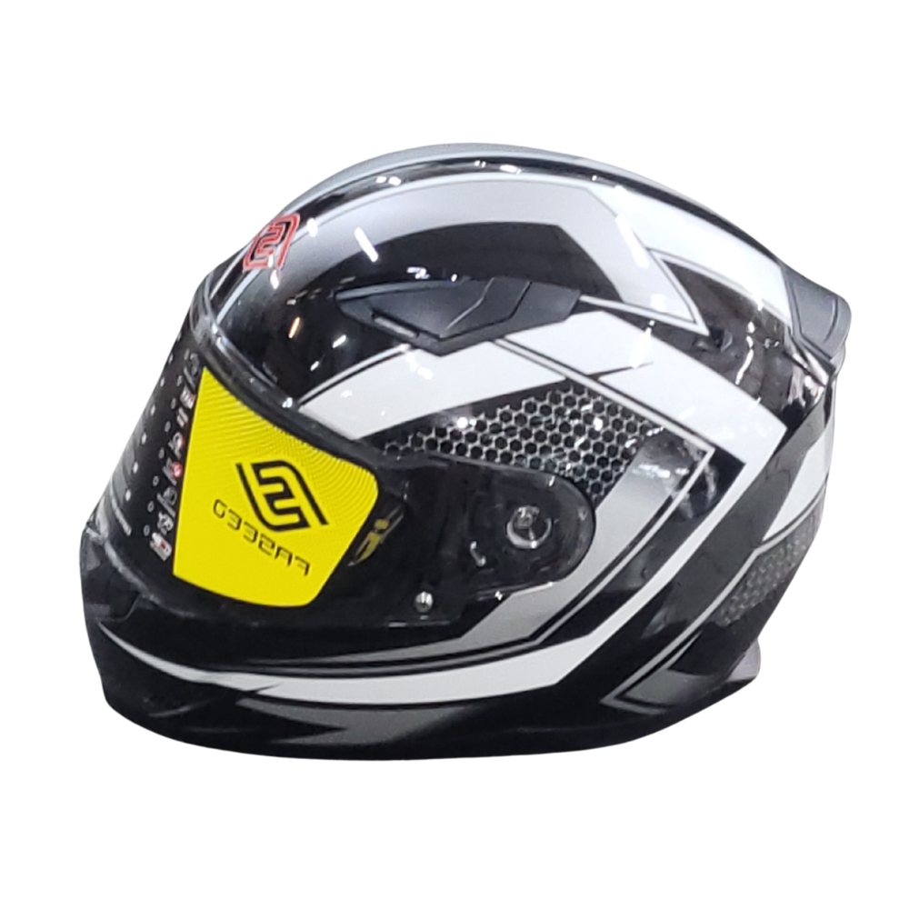 MC Auto: Faseed FS-816 Decal 7 Gloss Black Helmet