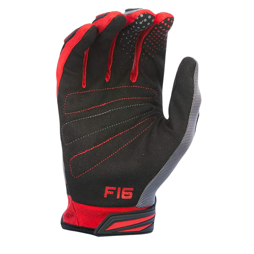 MC Auto: Fly F-16 Red/ Black/ Grey Gloves