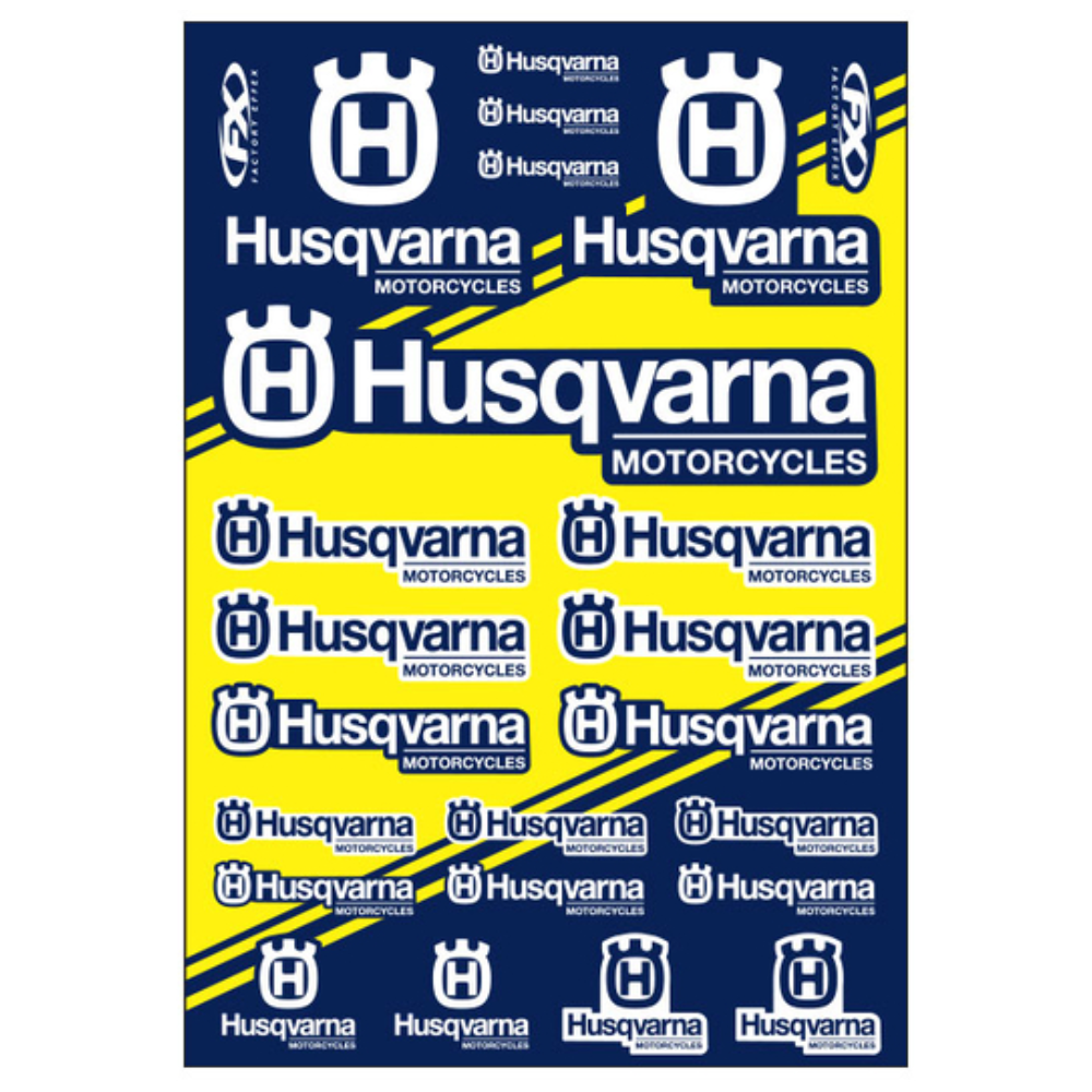 MC Auto: FX Husqvarna Moto Sticker Sheet