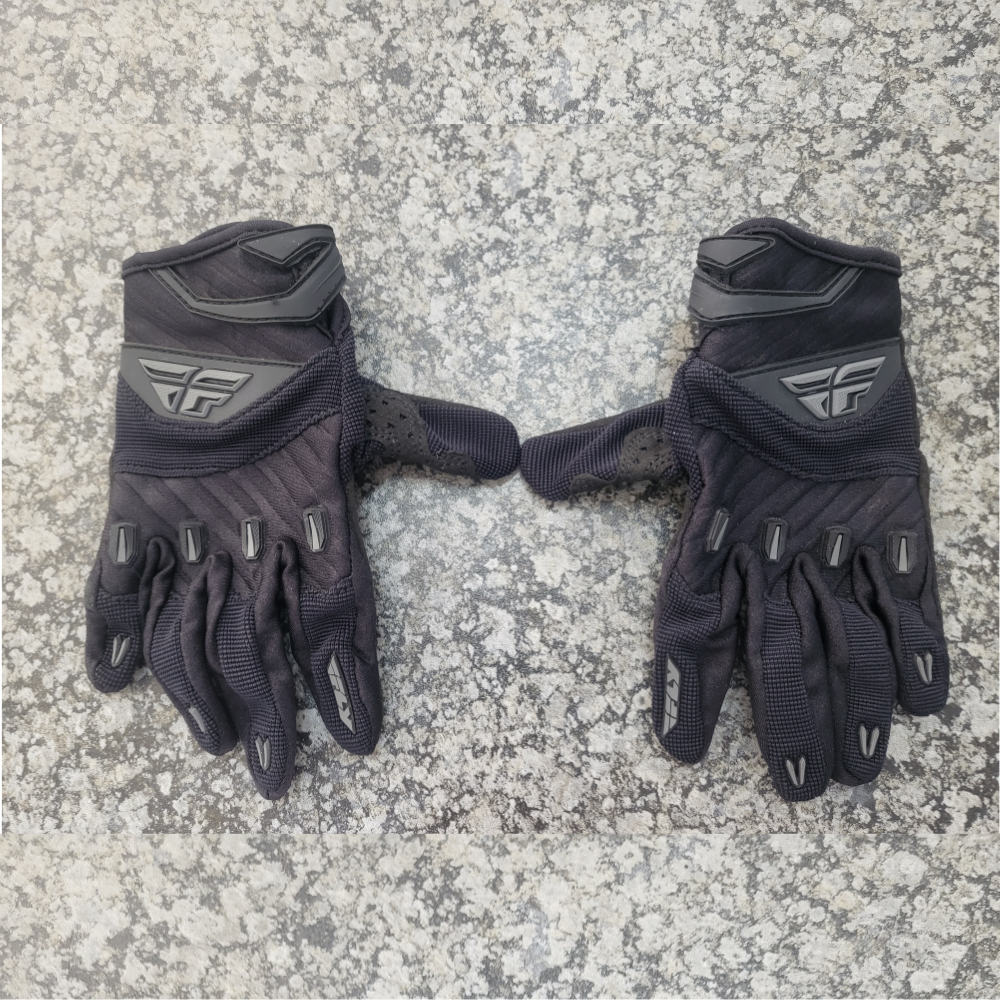 Pre-Loved (USED) Fly Kids F-16 Black Gloves- YS