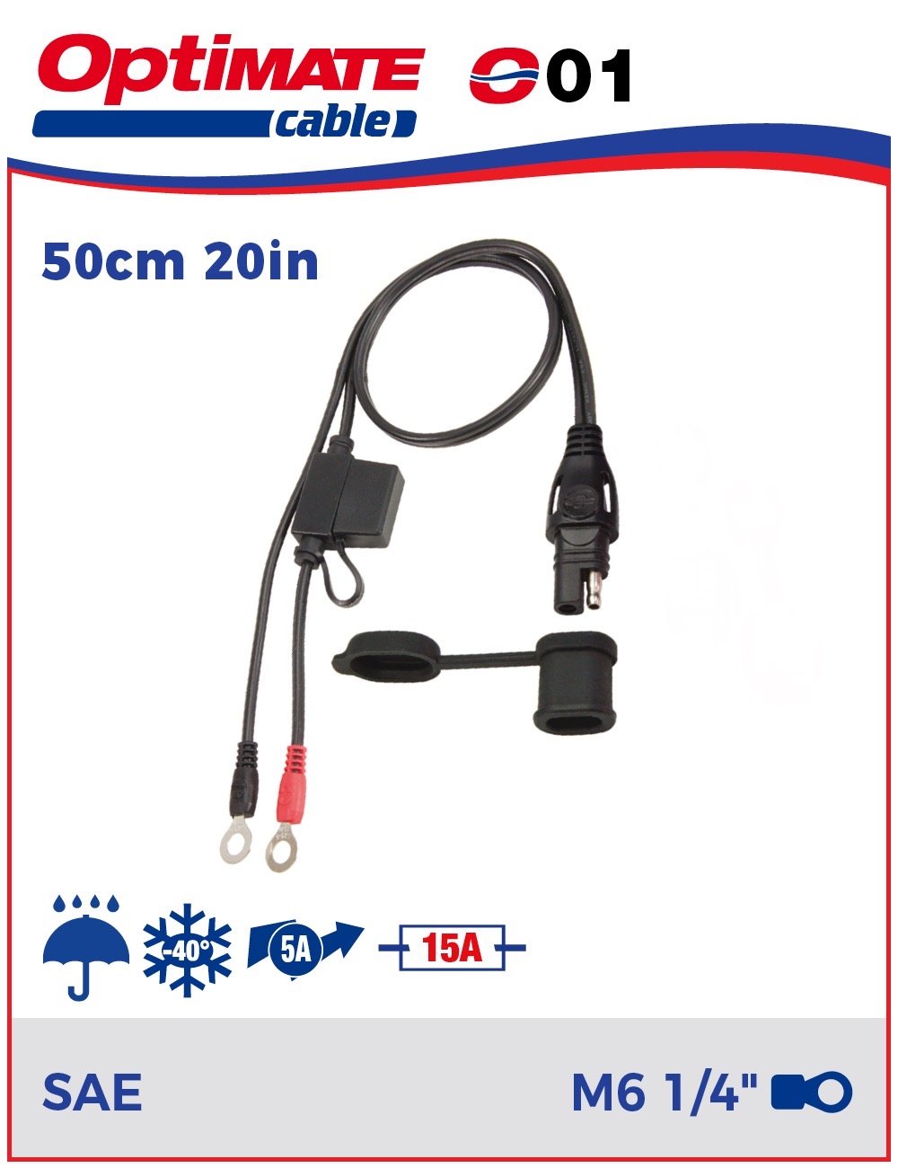 MC Auto: OptiMATE Cable O-01