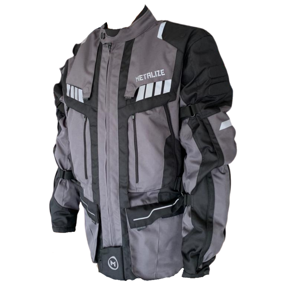 MC Auto: Metalize 440 Black/Grey Jacket