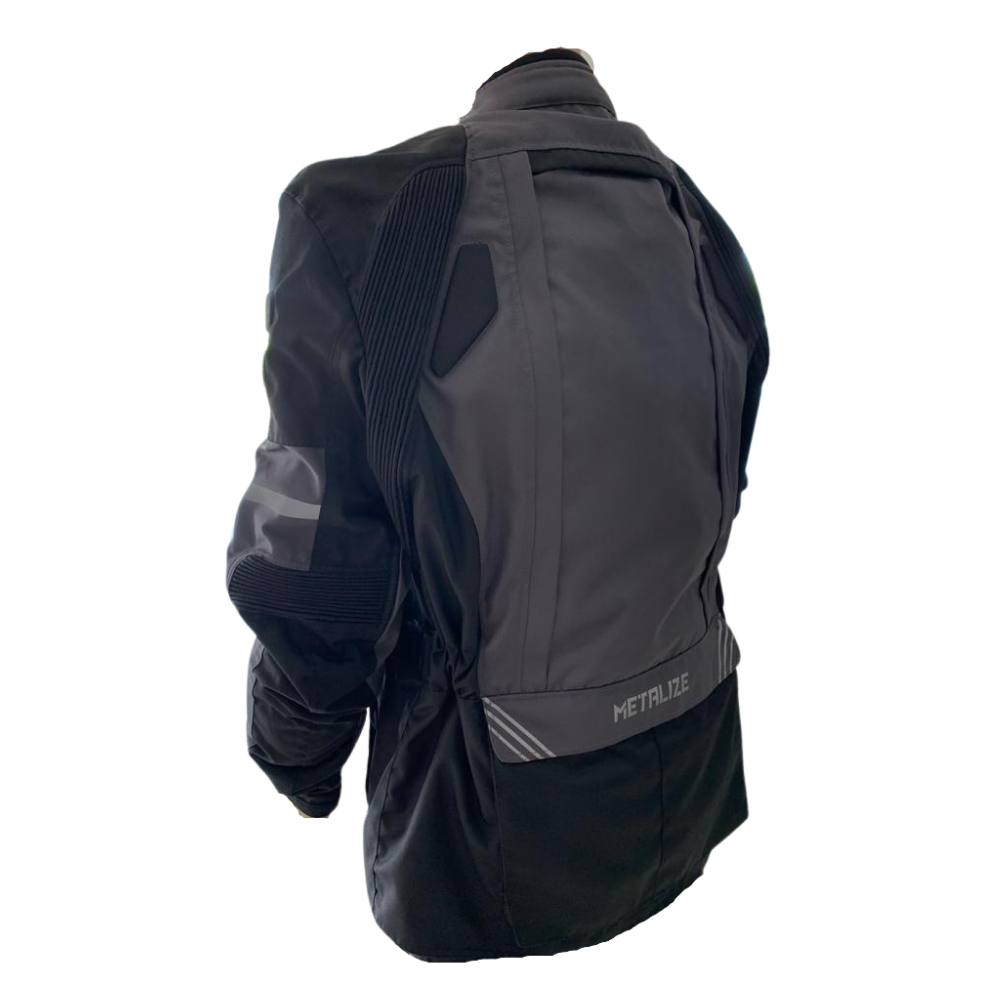 MC Auto: Metalize 440 Black/Grey Jacket
