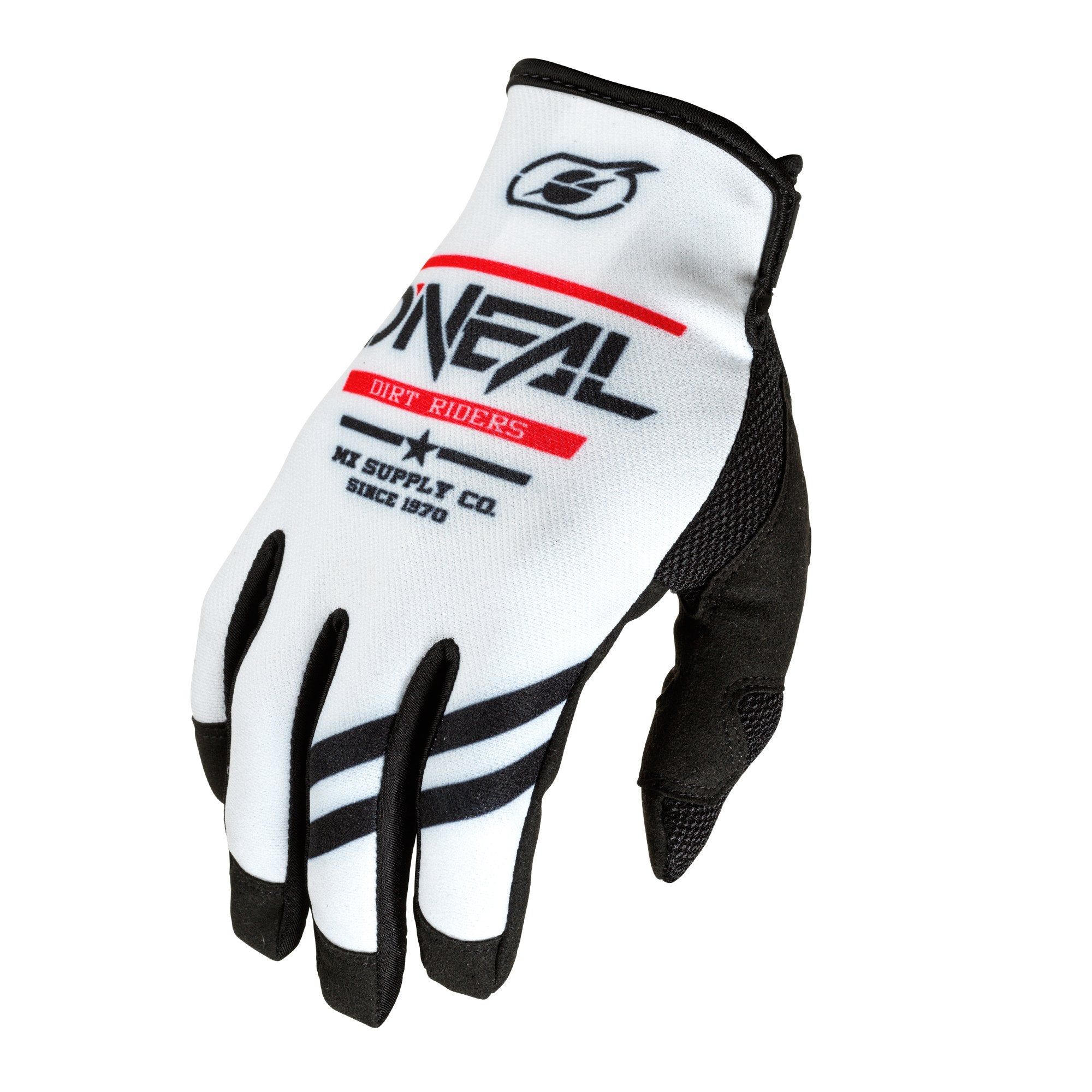 MC Auto: O'Neal Mayhem Squadron White/Black Gloves