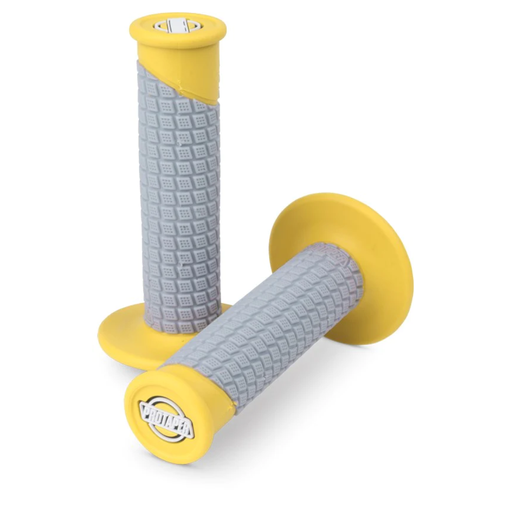 MC Auto: ProTaper Clamp On Pillow Top Yellow/Grey Grip