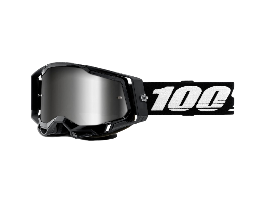 MC Auto: 100% Racecraft2 Black Goggle