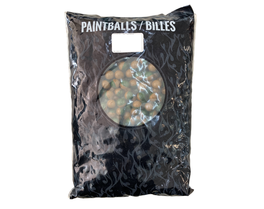 MC Auto: GI Sportz 50Cal Green/Brown PaintBalls