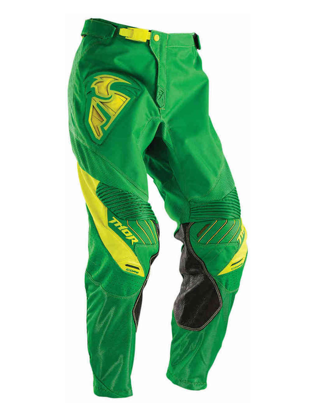 MC Auto: Thor Core Contro Kelly Green/Yellow Pants