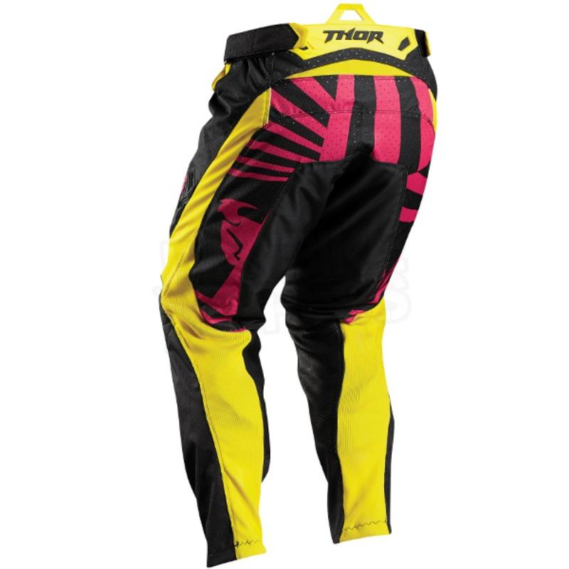 MC Auto: Thor Kids Fuse Air Magenta/Yellow Pants