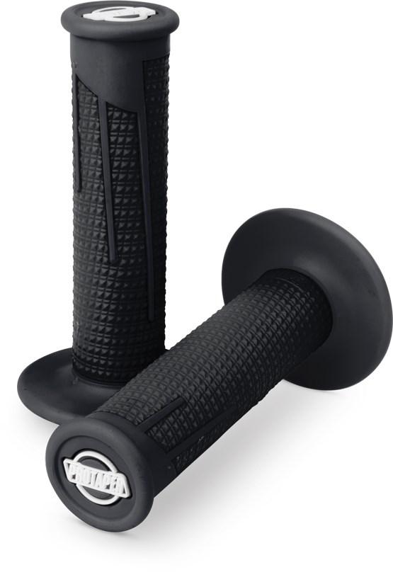 MC Auto: ProTaper Clamp On Full Diamond Black MX Grips