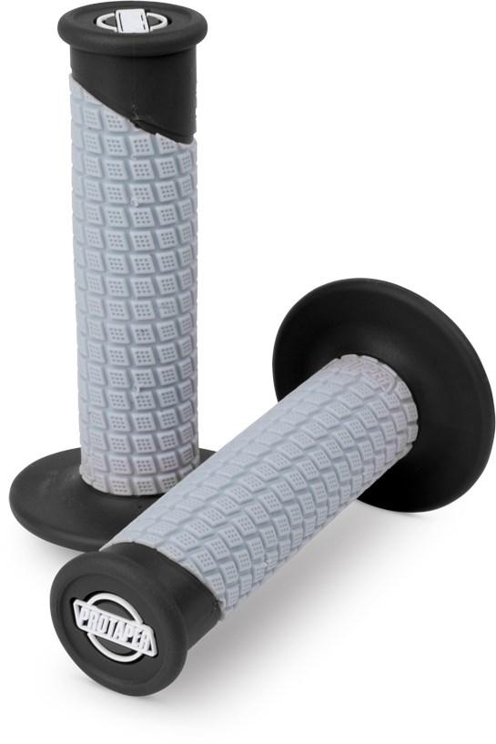 MC Auto: ProTaper Clamp On Pillow Top Black/Grey MX Grips