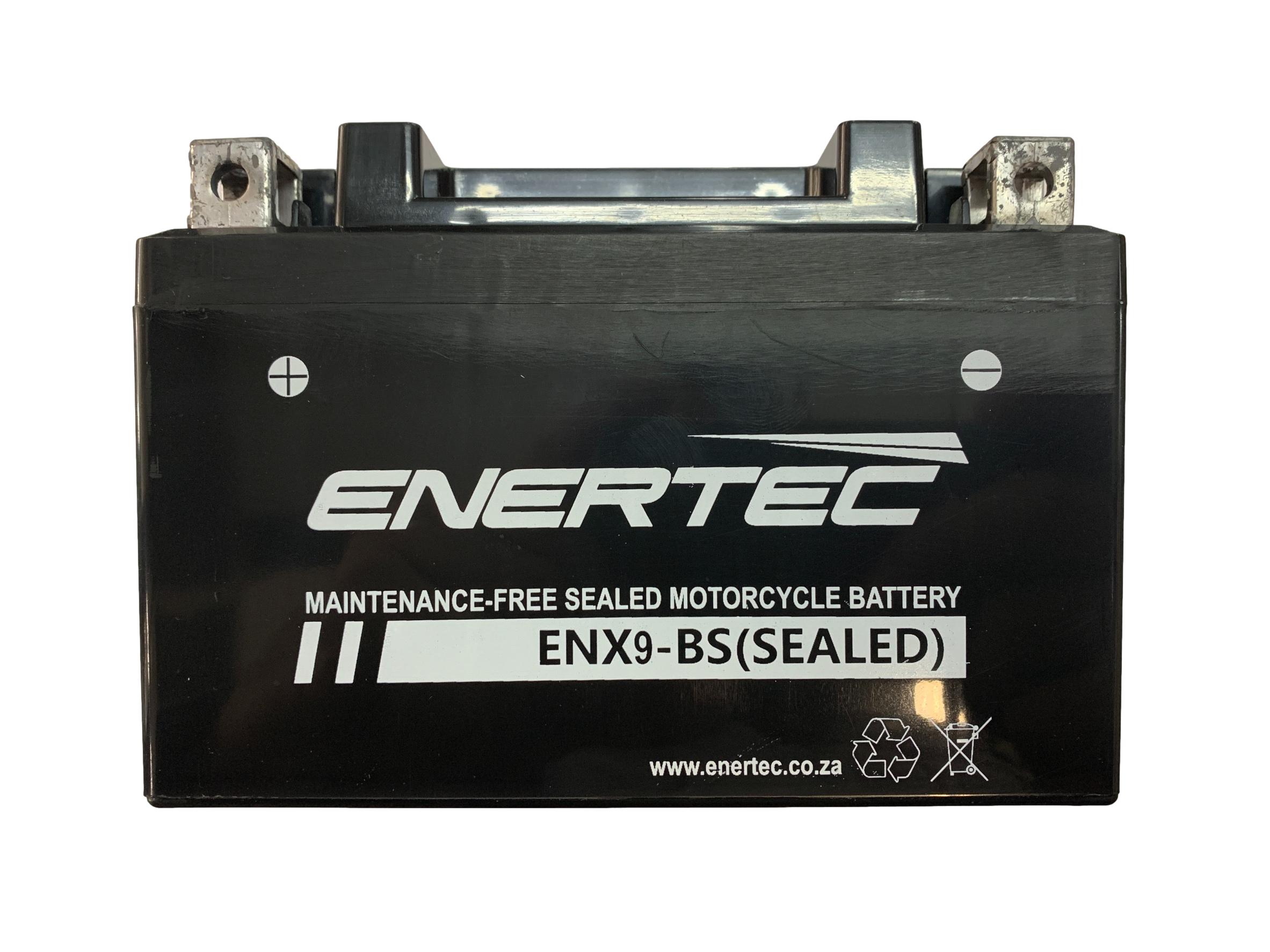 MC Auto: Enertec Battery ENX9-BS -Motorcycle Battery