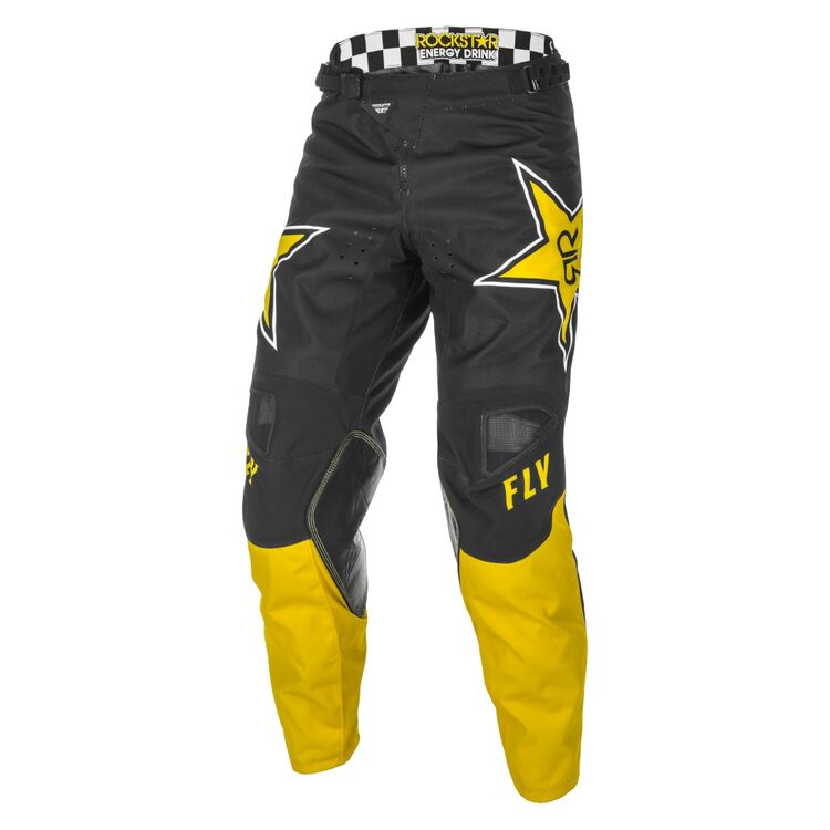 MC Auto: Fly Kinetic Rockstar Yellow/Black Pants