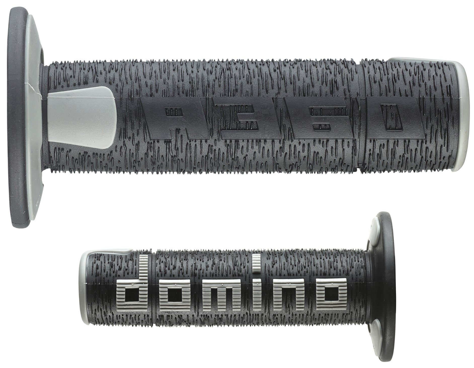 MC Auto: Domino A360 Black/Grey MX Grips