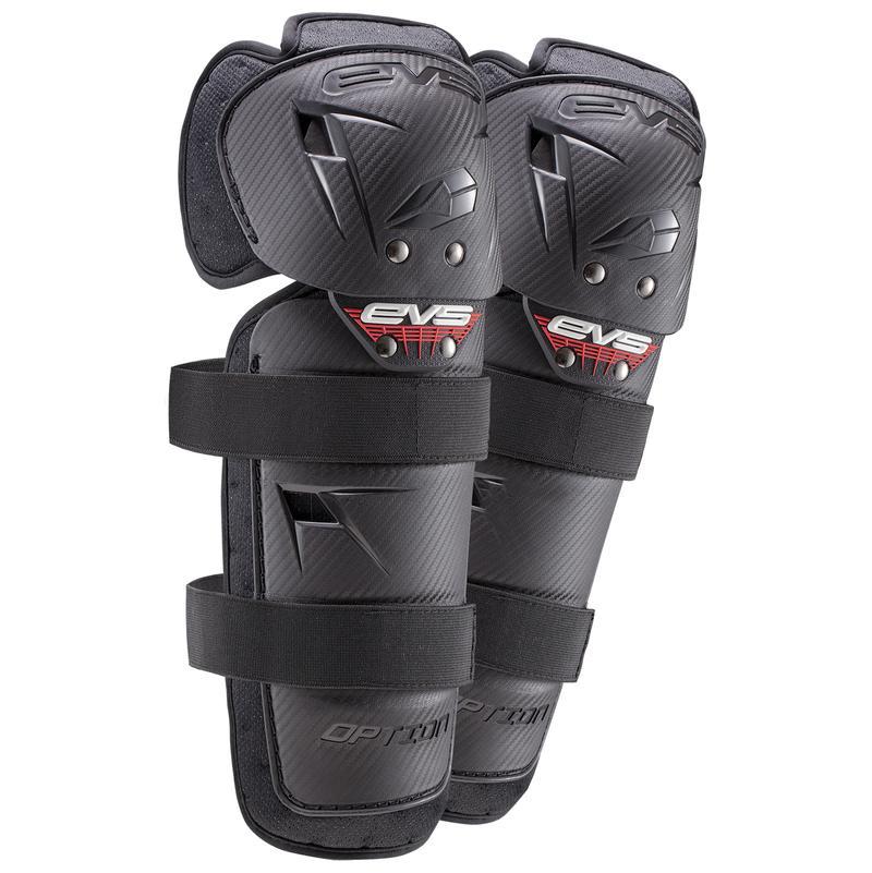MC Auto: EVS Option Black Knee Pads
