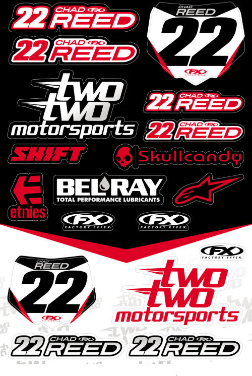 MC Auto: FX Reed Sticker Sheet