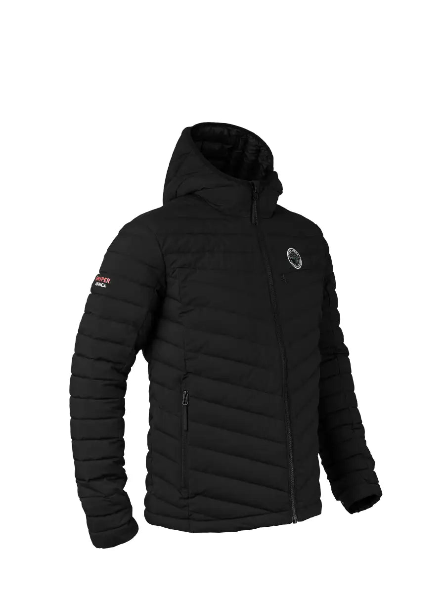 Sniper Africa Black Explorer Puffer Jacket