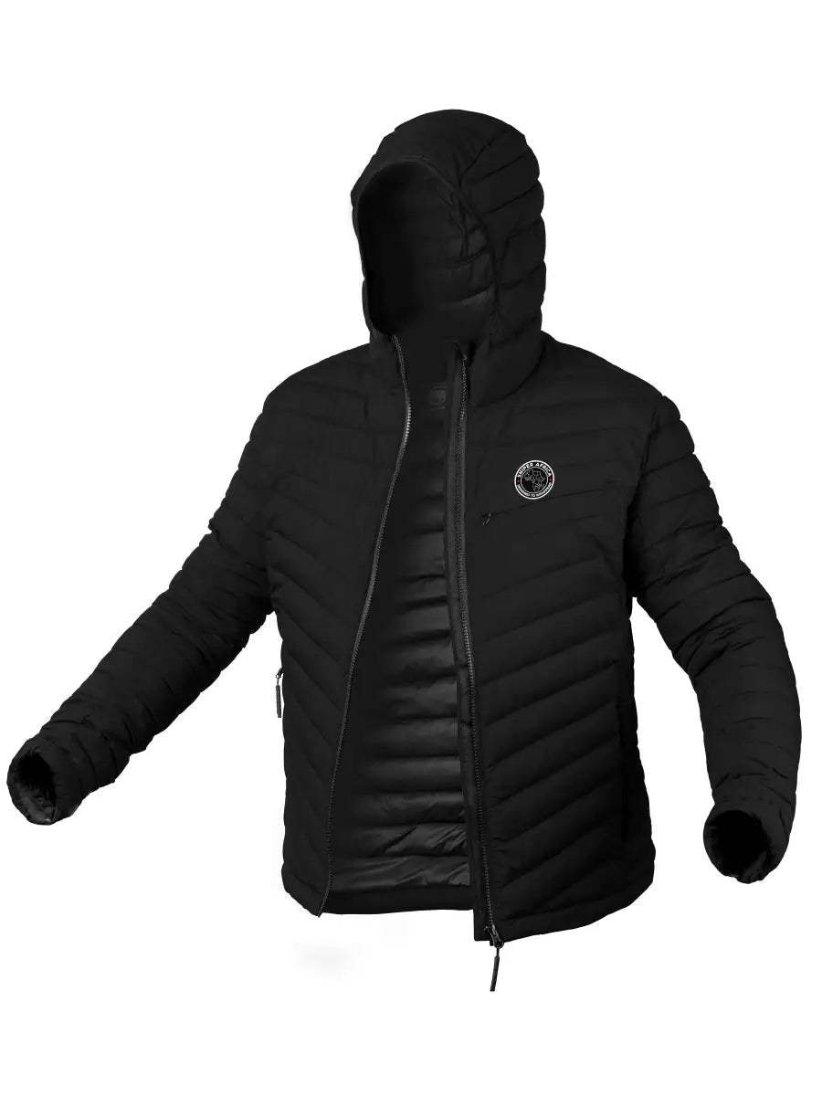 Sniper Africa Black Explorer Puffer Jacket