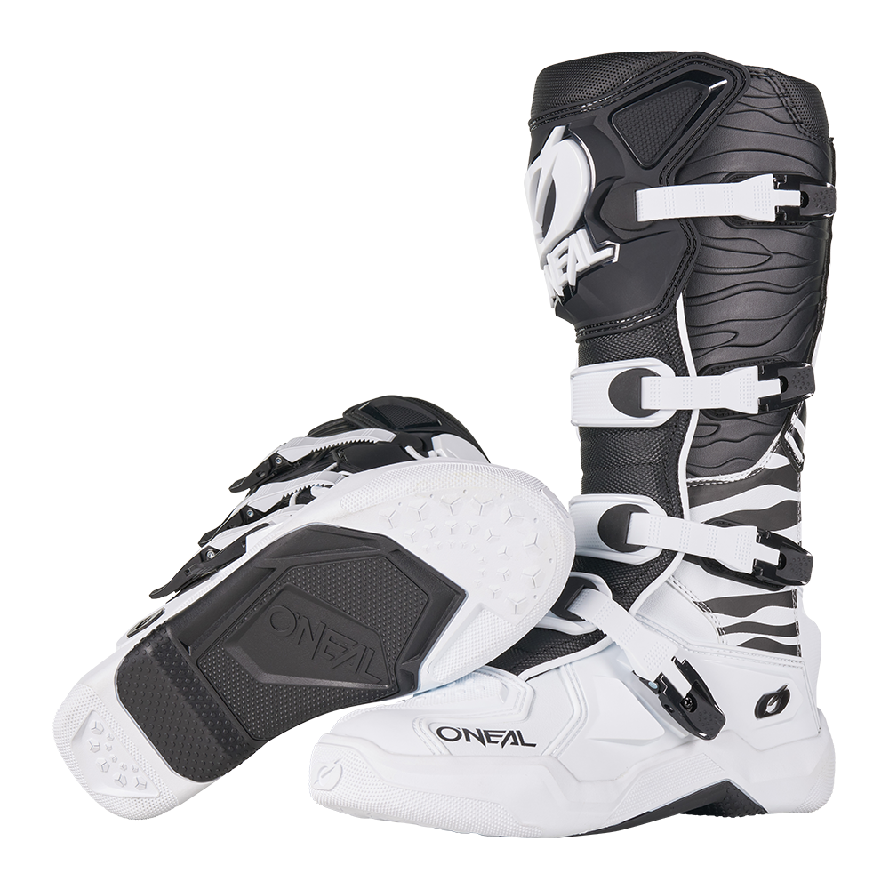 O'Neal 3SRS Zebra Black/White MX Boots
