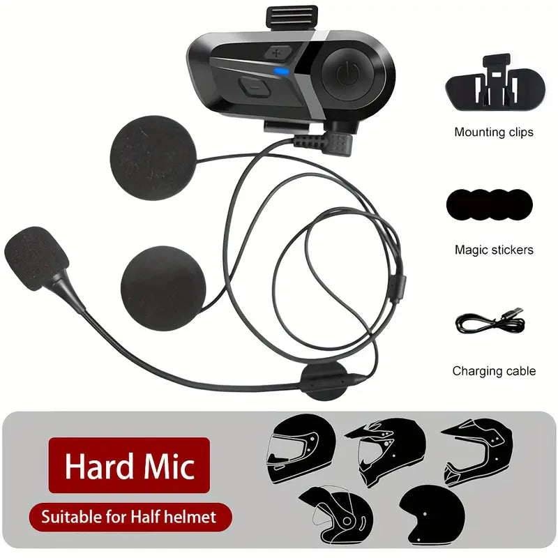 MCA Wireless Motorcycle Helmet Headset