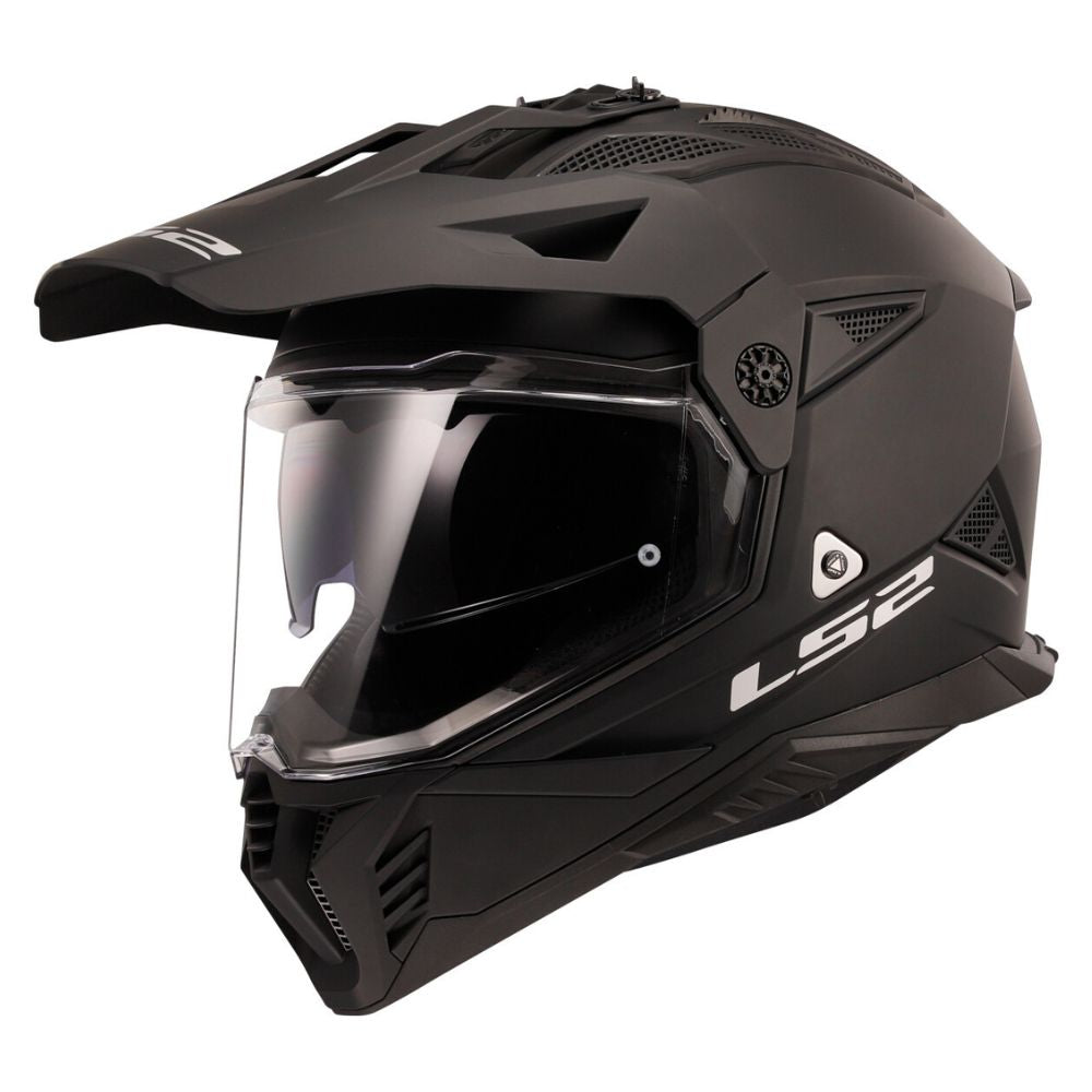 LS2 MX702 Pioneer II Solid Matt Black Helmet