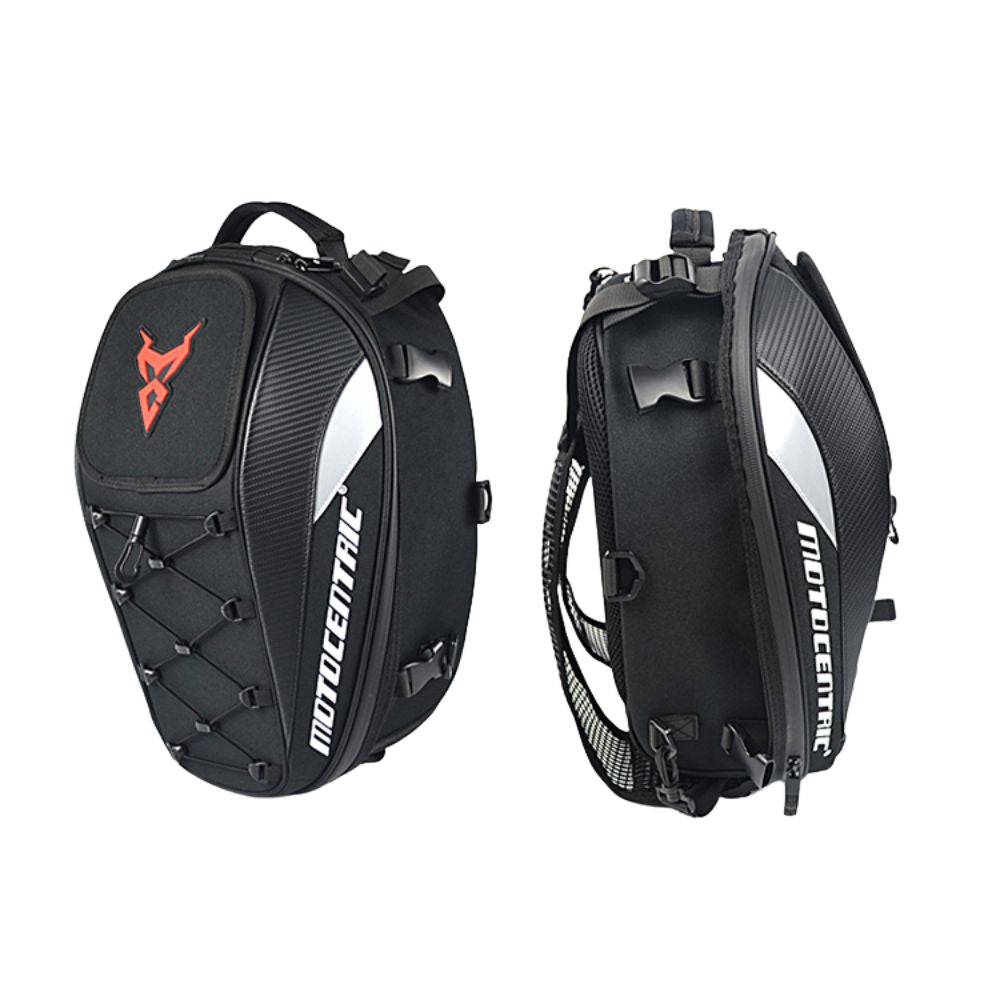 MotoCentric Waterproof Dual Back Pack & Travel Tail Bag