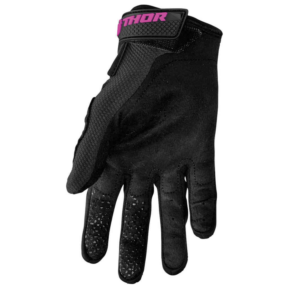 MC Auto: Thor Sector Ladies Black/Pink Gloves