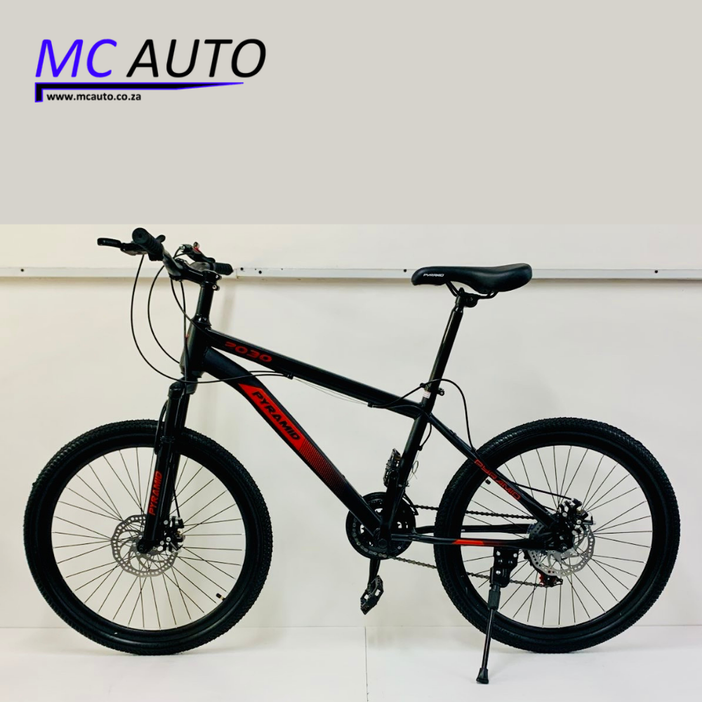 Pyramid 2030 MTB 24" Black/Red Bicycle