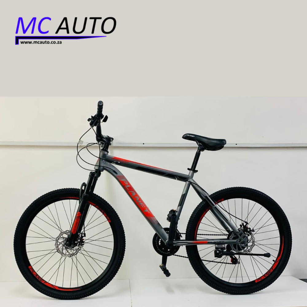 Planet Trendy MTB 26" Grey/Orange Bicycle