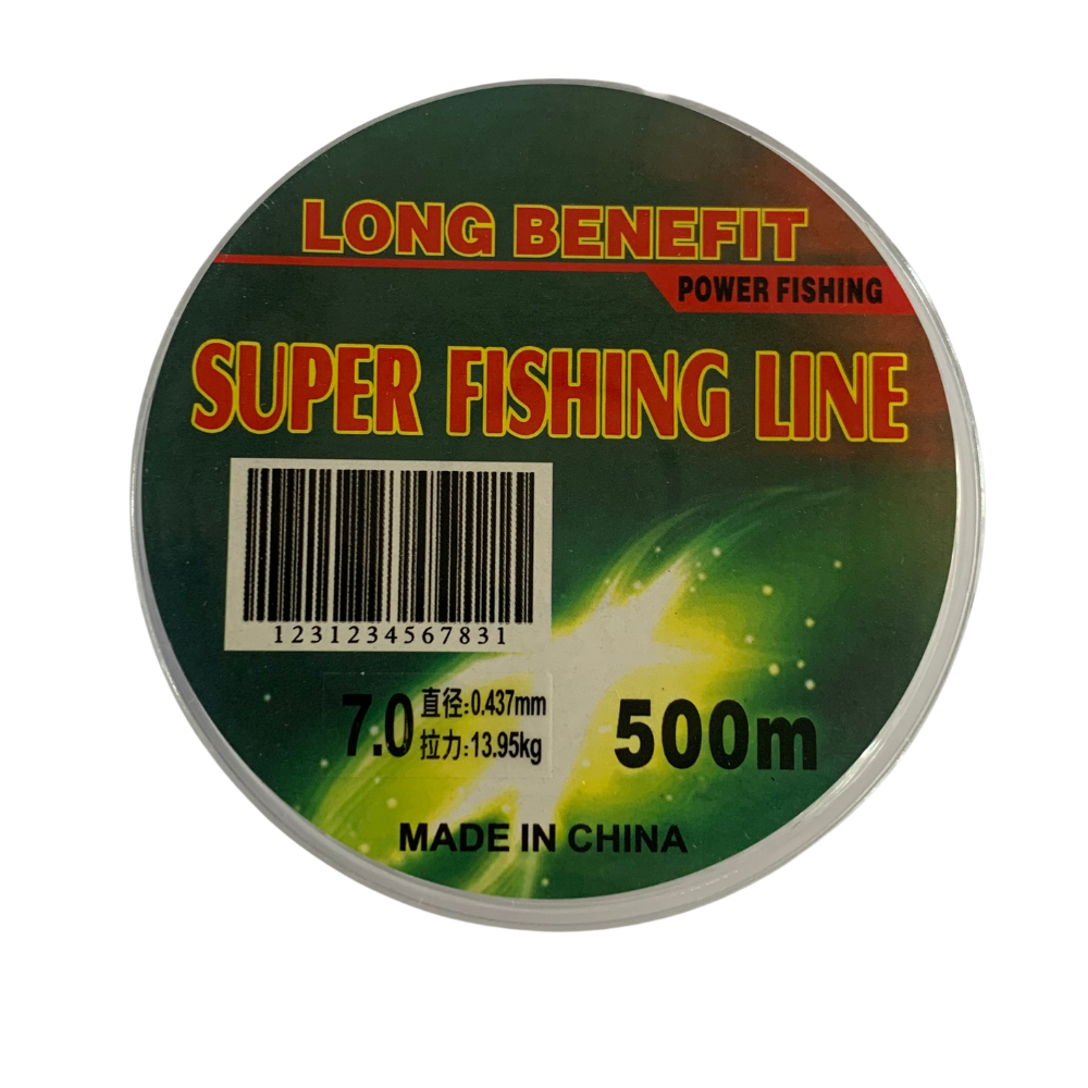 L&B 7.0# 30LBS White 500m Super Fishing Line