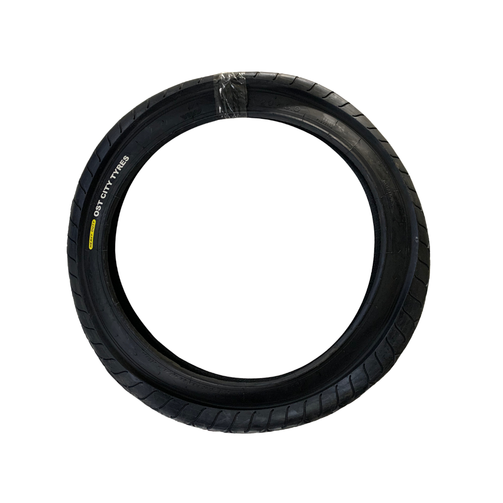 Wanda P1077 Fat Fire Slick Bicycle Tyre - 20x3.0