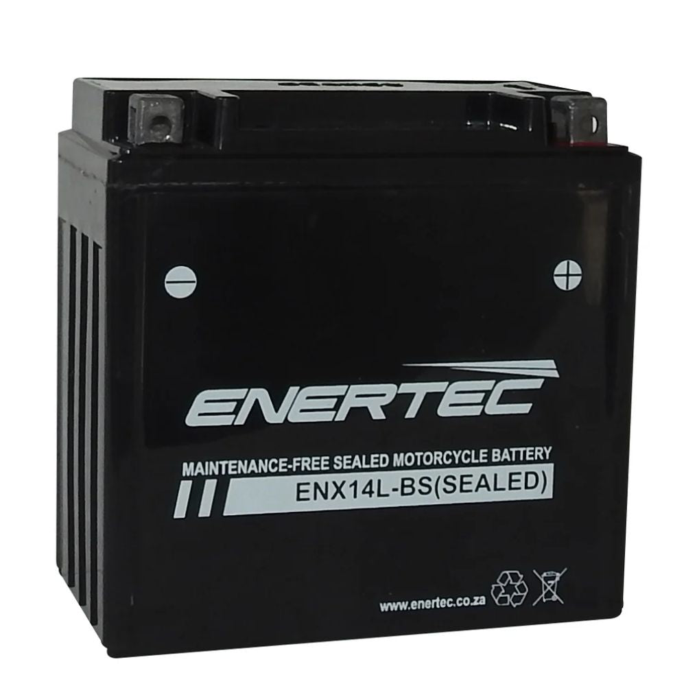 Enertec Battery ENX14L-BS -Motorcycle Battery