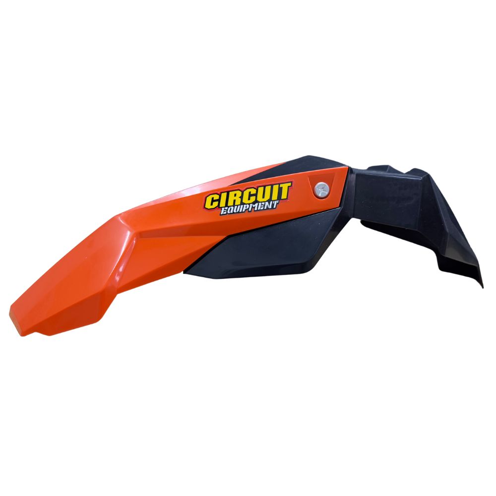 Circuit Equipment Black/Orange Stealth Front Fender