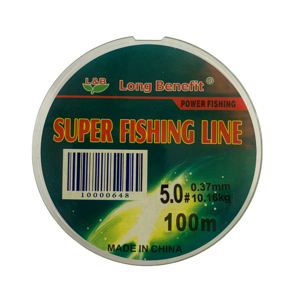 L&B 5.0# 22LBS Orange 100m Super Fishing Line