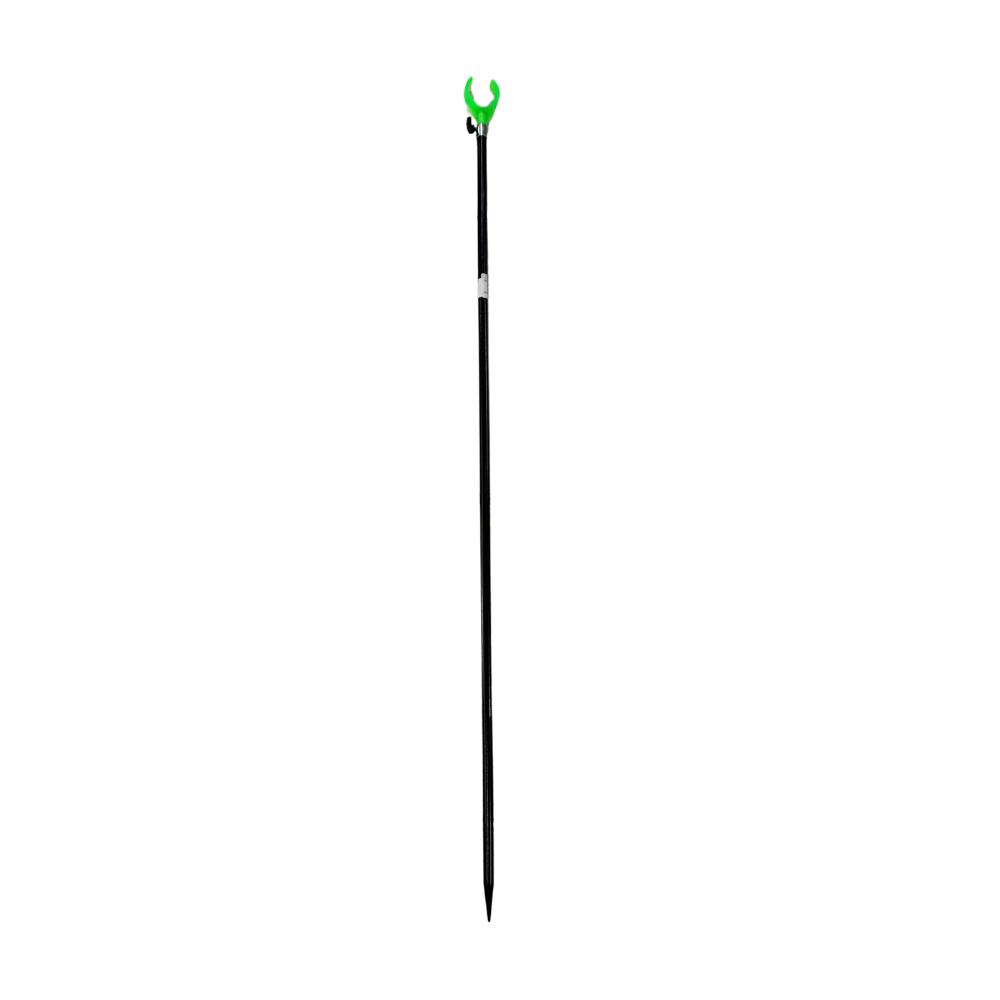 L&B Fishing Rod Stand 1.2m Green U Screw Type